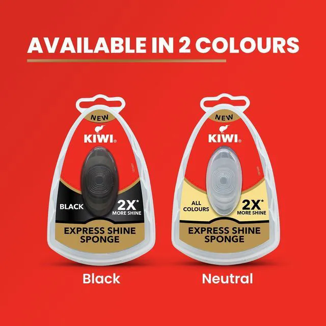 Alt view image 6 of 7 - KIWI Express Shine Instant Sponge Shoe Polish 5ml Wax Leather