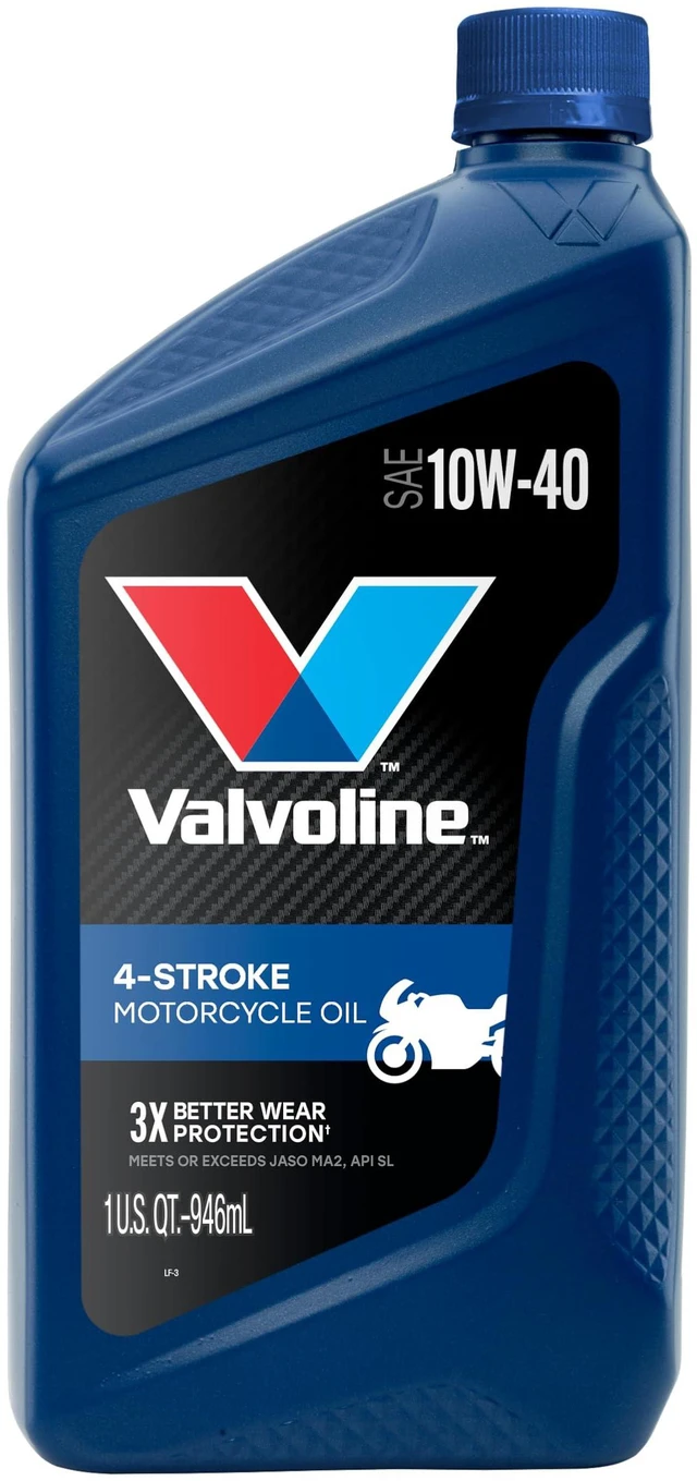 Main image of Valvoline 4-Stroke Motorcycle 10W-40 Motor Oil 1Quart