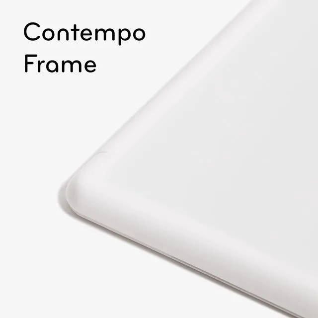 Alt view image 2 of 5 - U Brands Contempo Small Magnetic Dry Erase Board, 11" x 14", White Modern Frame, Includes Marker & Magnet