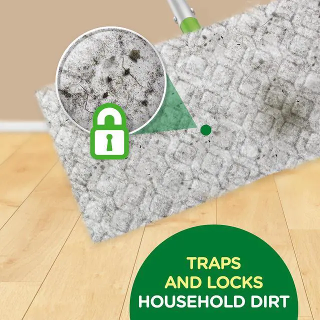 Alt view image 3 of 7 - Swiffer Sweeper Dry Sweeping Cloth Refills, Gain Original, 32 Count