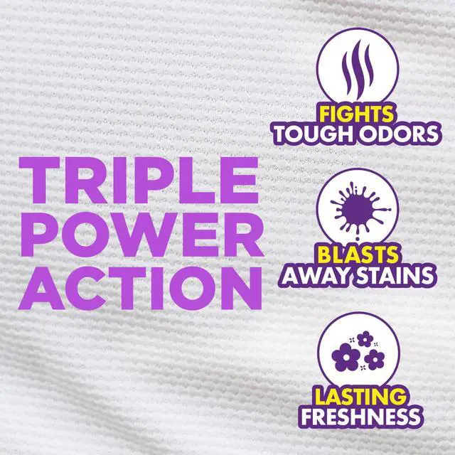 Alt view image 5 of 5 - ARM & HAMMER Plus OxiClean Odor Blasters Liquid Laundry Detergent, 77Loads, Fresh Scent