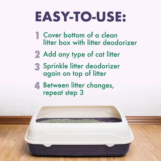 Alt view image 4 of 6 - Arm & Hammer Forever Fresh Cat Litter Deodorizer, 42.6oz, Pet-Friendly Lavender Scent