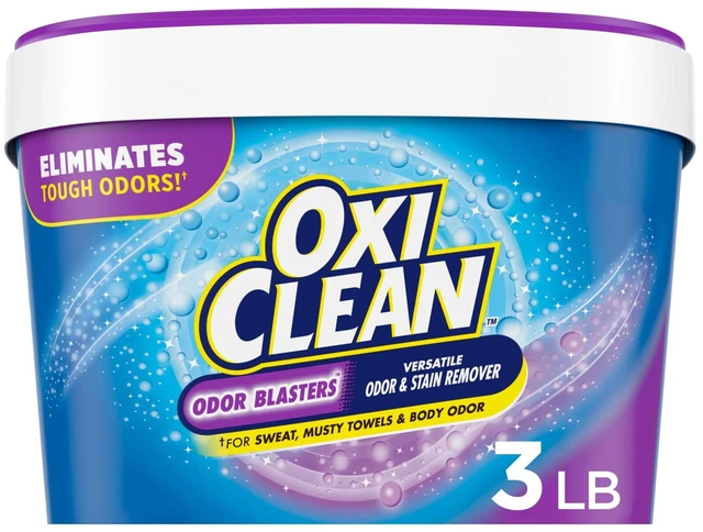 Main image of OxiClean Odor Blasters Versatile Home and Laundry Stain Remover Powder, 3lb