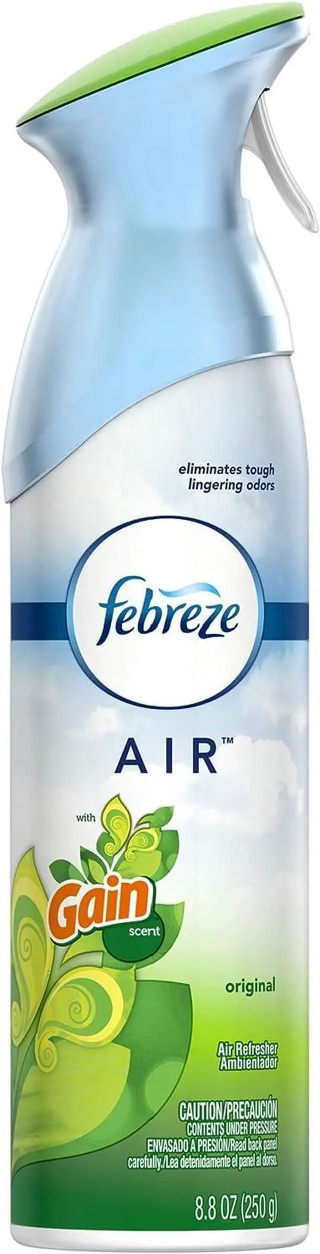 Alt view image 2 of 6 - Febreze AIR Effects Air Freshener, Gain Original Scent, 1 Count, 8.8 oz, Blue