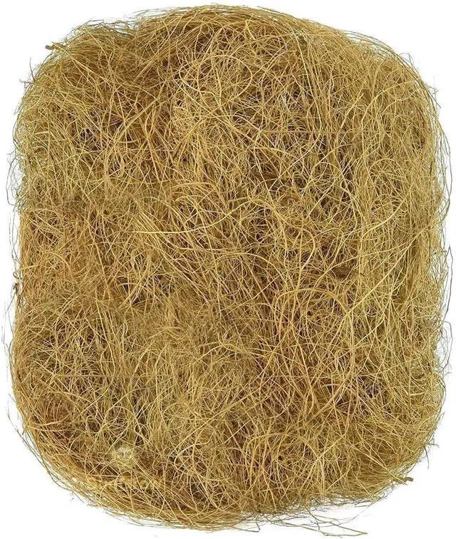 Alt view image 4 of 7 - SunGrow Finch Coconut Fiber 1.5 oz, Loose Bedding Substrate and Nesting Material for Birds Nest Cages - Budgie, Canary, Hummingbird, Parakeet