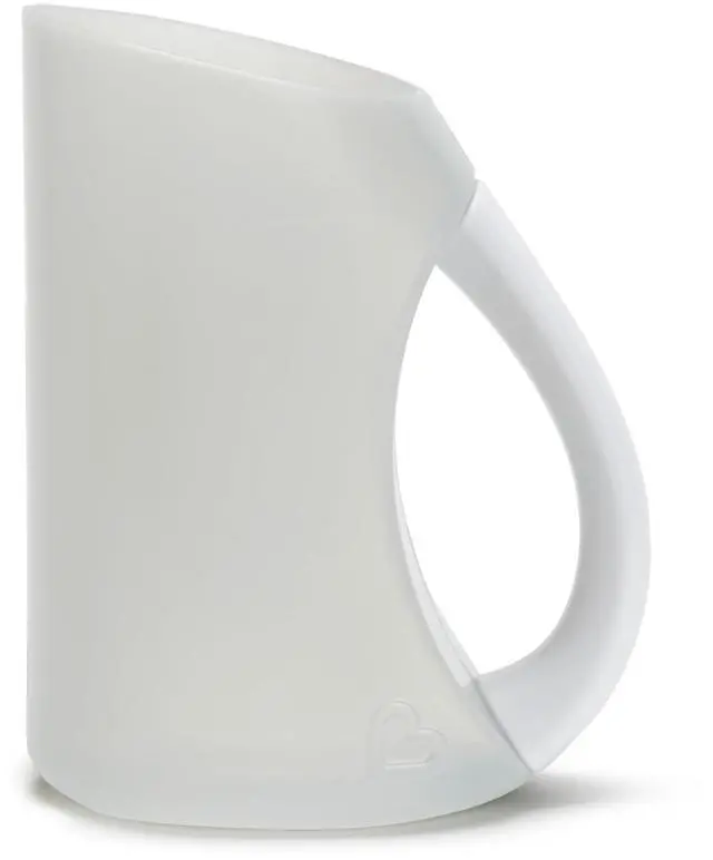 Main image of Munchkin Rinse Shampoo Bath Rinser Cup, Ultra Soft and Flexible Rim, Babies, Toddlers and Kids, Grey