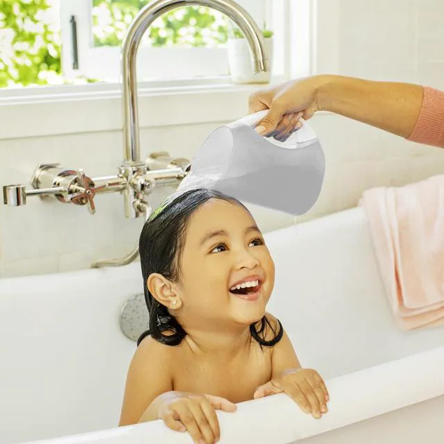 Alt view image 4 of 4 - Munchkin Rinse Shampoo Bath Rinser Cup, Ultra Soft and Flexible Rim, Babies, Toddlers and Kids, Grey