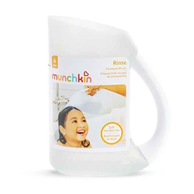 Alt view image 2 of 4 - Munchkin Rinse Shampoo Bath Rinser Cup, Ultra Soft and Flexible Rim, Babies, Toddlers and Kids, Grey