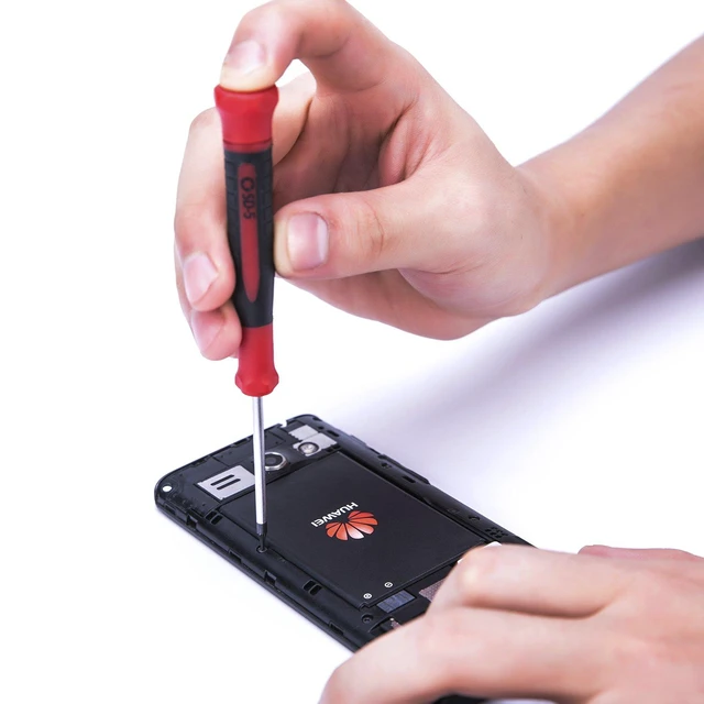 Alt view image 4 of 7 - EFFICERE 9-Piece Precision Screwdriver Set, Phillips #0 #00 #000, Flat 1.5mm 2.0mm 2.5mm, Torx T5 T6 T7, Chrome Vanadium Steel Shaft, Magnetic Tip, Ergonomic Grip, Swivel