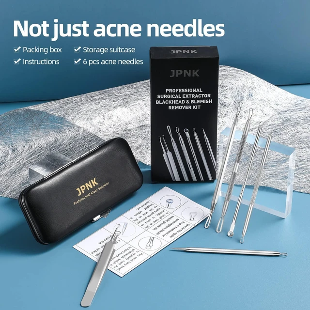 Alt view image 5 of 6 - JPNK Blackhead Remover Comedone Extractor Acne Removal Kit
