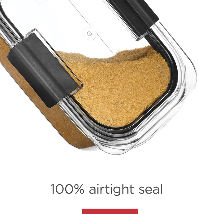 Alt view image 5 of 6 - Rubbermaid Brilliance 7.8 Cup BPA-Free Airtight Food Storage Container, Leak-Proof, Dishwasher-Safe