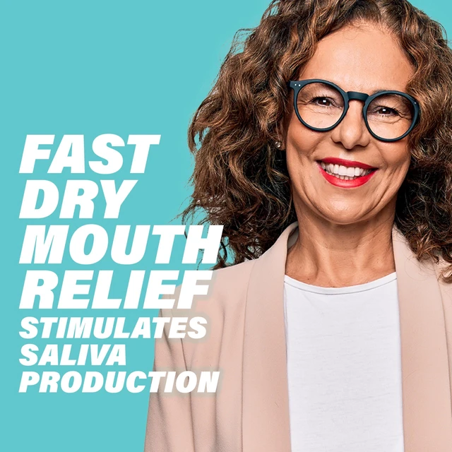 Alt view image 3 of 7 - ACT Dry Mouth Moisturizing Gum, 20 Pieces, with Xylitol, Sugar Free Soothing Mint
