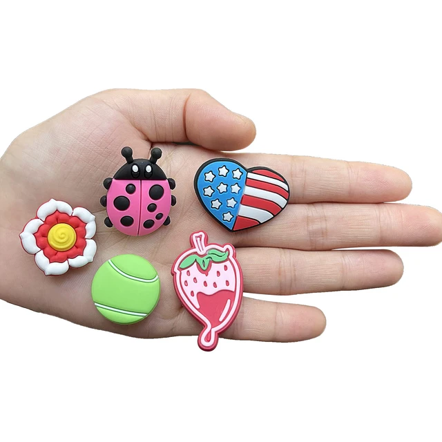 Alt view image 4 of 5 - Diasstro 30/50/100 Pcs Random PVC Shoe Charms for Shoe Decoration
