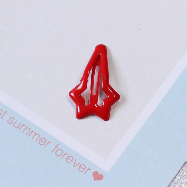 Alt view image 5 of 7 - Daycount 10pcs Colorful Stars Duckbill Hair Clips for Ladies, Teens, Girls (Random Color)