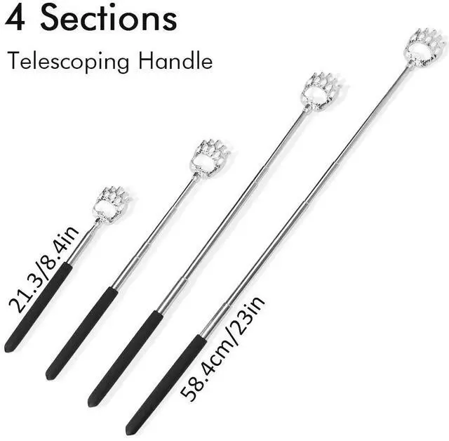 Alt view image 7 of 7 - HOFASON Back Scratcher, Bear Claw Design, Portable Extendable, Gift for Men Women Adults