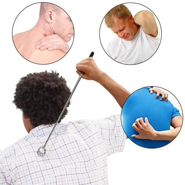 Alt view image 5 of 7 - HOFASON Back Scratcher, Bear Claw Design, Portable Extendable, Gift for Men Women Adults