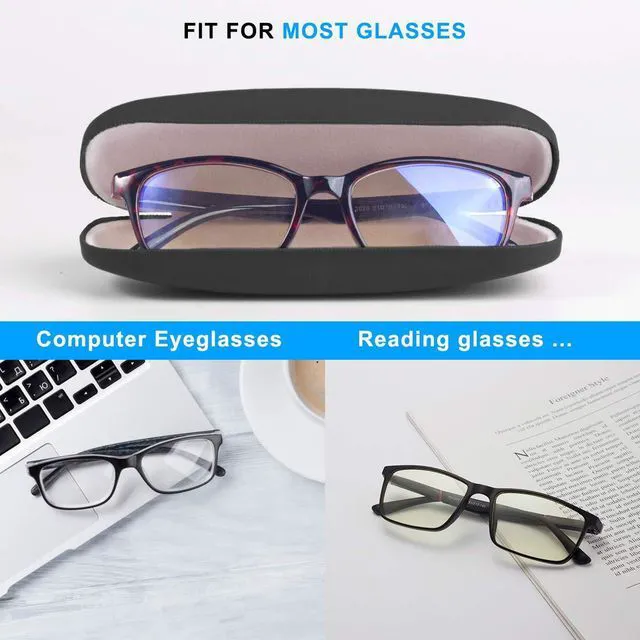 Alt view image 6 of 6 - RayLove Unisex Hard Shell Eyeglasses Case