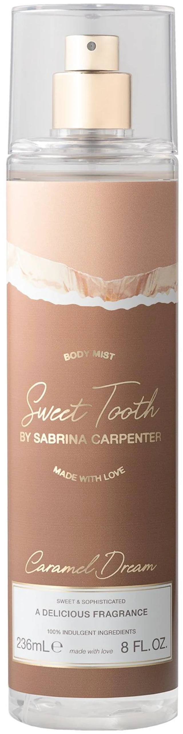 Main image of Sabrina Carpenter Sweet Tooth Caramel Dream Body Spray for Women, 8 oz