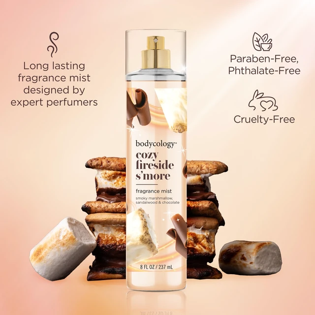 Alt view image 2 of 6 - Bodycology Cozy Fireside S'more Fragrance Body Mist, 8 fl oz