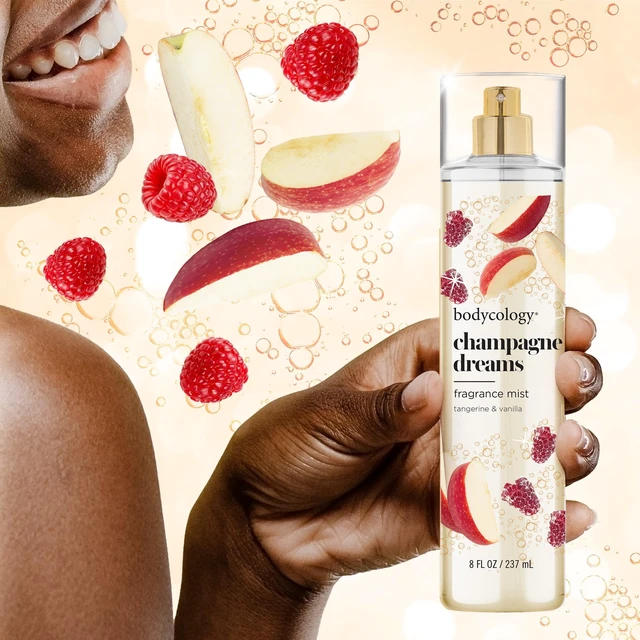 Alt view image 7 of 7 - Bodycology Long-Lasting Fragrance Body Mist, Champagne Dreams, 8fl oz