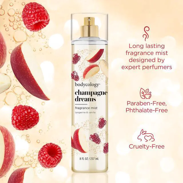 Alt view image 3 of 7 - Bodycology Long-Lasting Fragrance Body Mist, Champagne Dreams, 8fl oz
