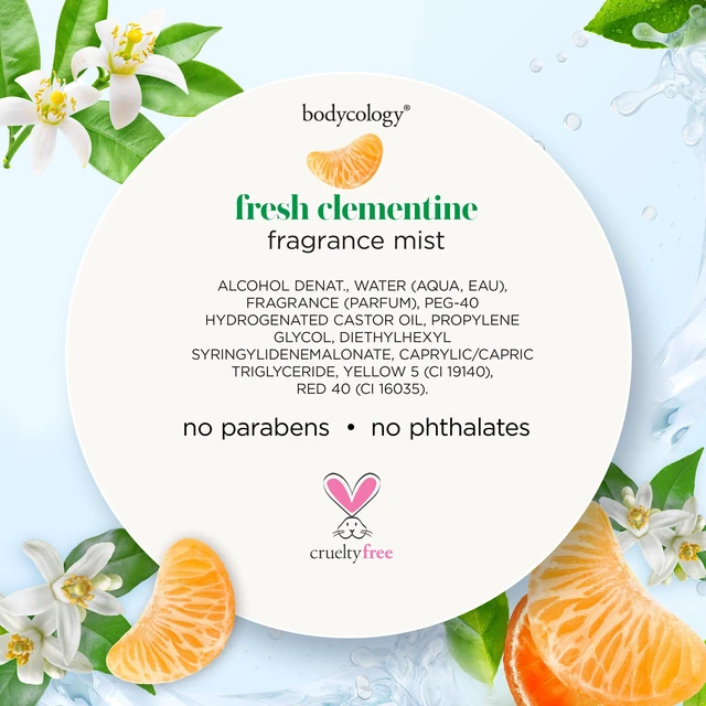Alt view image 6 of 7 - Bodycology Fresh Clementine Long-Lasting Fragrance Body Mist, 8fl oz