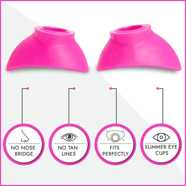 Alt view image 4 of 6 - Super Sunnies Slim Flex Strapless UV Eye Goggles, FDA Compliant