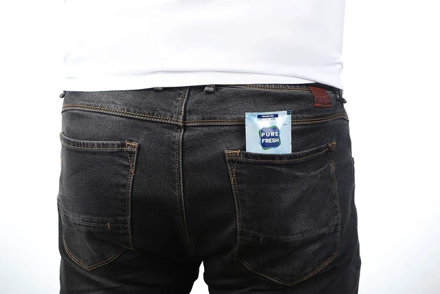 Alt view image 5 of 5 - PureFresh Flushable Wet Wipes Individually Wrapped for Travel, 40 Singles