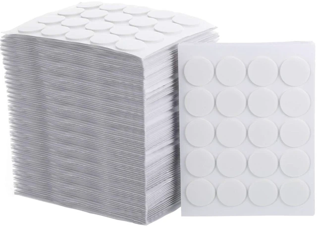 Main image of 500 Pieces Double-Sided Heatproof Candle Wick Stickers for Candle Making