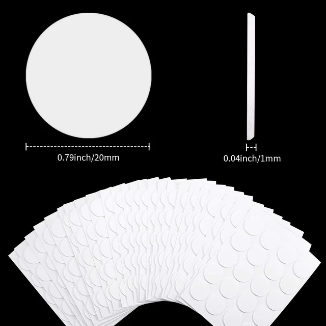 Alt view image 4 of 6 - 500 Pieces Double-Sided Heatproof Candle Wick Stickers for Candle Making