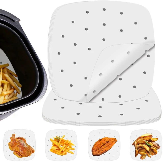 Main image of 10Inch 100Pcs Air Fryer Parchment Paper Liners