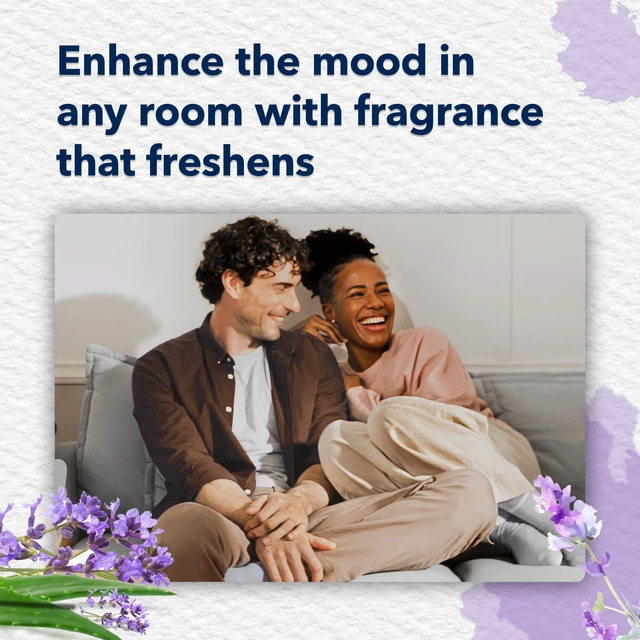Alt view image 4 of 5 - Glade PlugIns Air Freshener Refills, Tranquil Lavender & Aloe, 1.34 Fl Oz, 2 Count