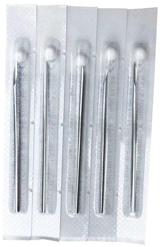 Main image of 20G 5 Pieces Body Ear Navel Nose Lip Nipple Piercing Needles