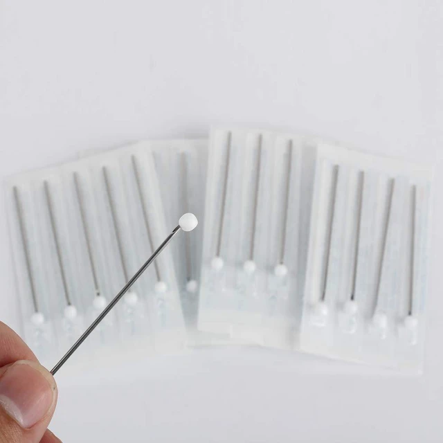 Alt view image 2 of 4 - 20G 5 Pieces Body Ear Navel Nose Lip Nipple Piercing Needles