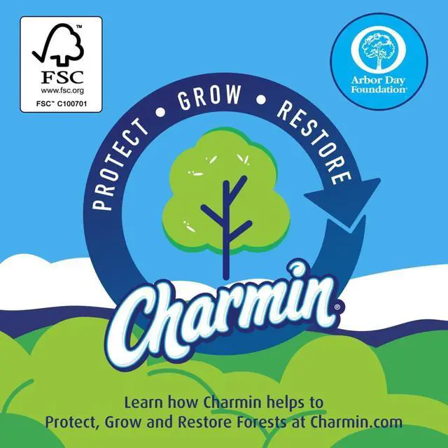Alt view image 4 of 7 - Charmin Essentials Strong Toilet Paper 12 Mega Rolls, 429 Sheets Per Roll