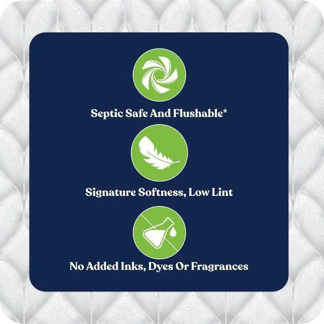 Alt view image 6 of 7 - Quilted Northern Ultra Soft & Strong 2-Ply Toilet Paper, 12 Mega Rolls, 295 Sheets per Roll