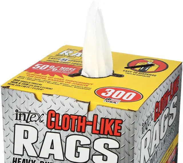Alt view image 5 of 7 - Intex Nw-00454-75 Cloth-Like Wiping Rags, Fiber Blend, Tear Resistant And Lint-Free During Wiping