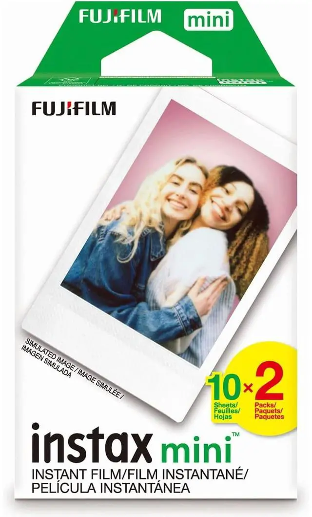 Alt view image 2 of 4 - Fujifilm Instax Mini Twin Pack Film (20 sheets), Delivers Vivid Colors And Clear Sharp Image Output
