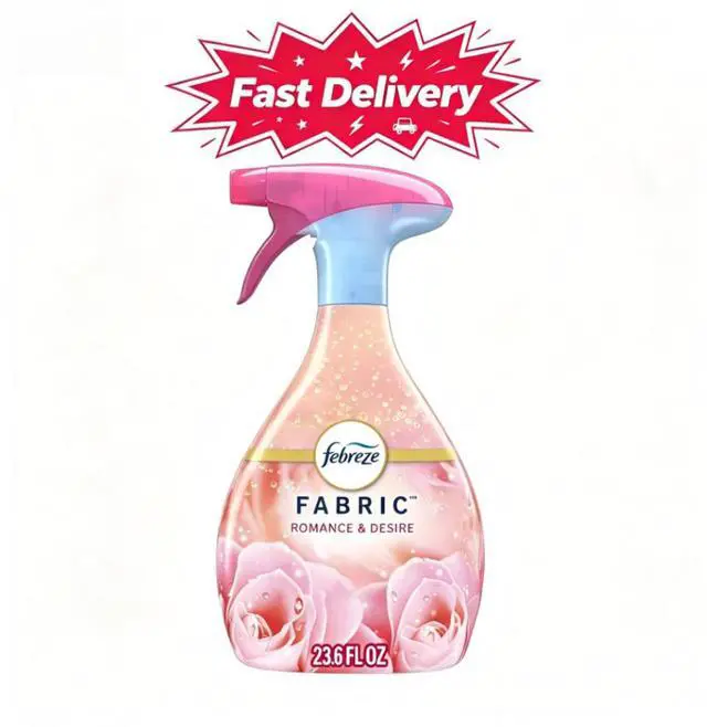Main image of Febreze Odor-Fighting Fabric Refresher Romance & Desire 23.6oz, Eliminates Stubborn Odors Instead Of Simply Covering Them