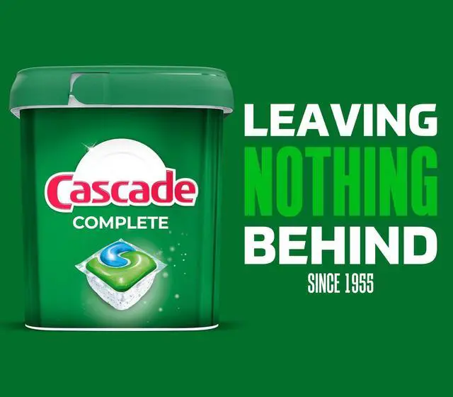 Alt view image 7 of 7 - Cascade Complete Action Pacs, Dishwasher Detergent, Lemon, 16 Count, Easy single-use design with zero messy pouring or measuring