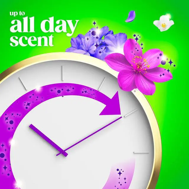 Alt view image 6 of 7 - Gain Flings Laundry Detergent Soap Pacs, 4-in-1 Oxi Boost and Febreze, Moonlight Breeze Scent, 31 Count, Oxidation power removes tough stains and embedded dirt