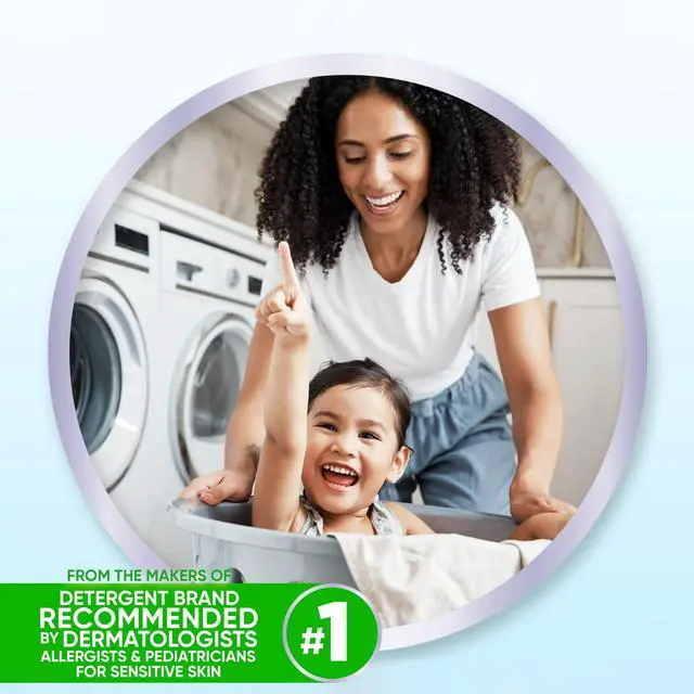 Alt view image 2 of 7 - all free clear Liquid Fabric Softener for Sensitive Skin, 34 fl oz, 50 Loads, Reduces static and leaves laundry feeling soft and smooth