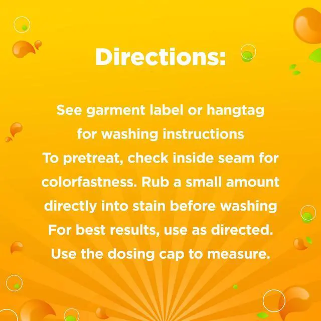 Alt view image 3 of 7 - Great Value Ultimate Fresh Laundry Detergent, Original Clean, 46 fl oz, 32 Loads, Powerful cleaning formula removes daily dirt and ordinary stains