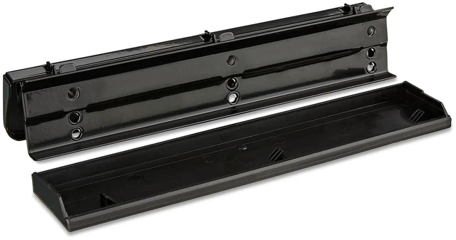 Alt view image 2 of 4 - Pen+Gear 3-Hole Punch, 12 Sheet Capacity, Black, Precise hole alignment fits standard 3-ring binders perfectly
