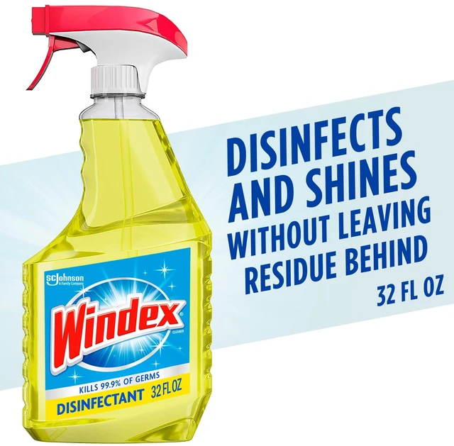 Alt view image 2 of 7 - Windex Multi-Surface, Disinfectant, and All-Purpose Cleaner, Spray Bottle, Citrus Scent, 32 fl oz