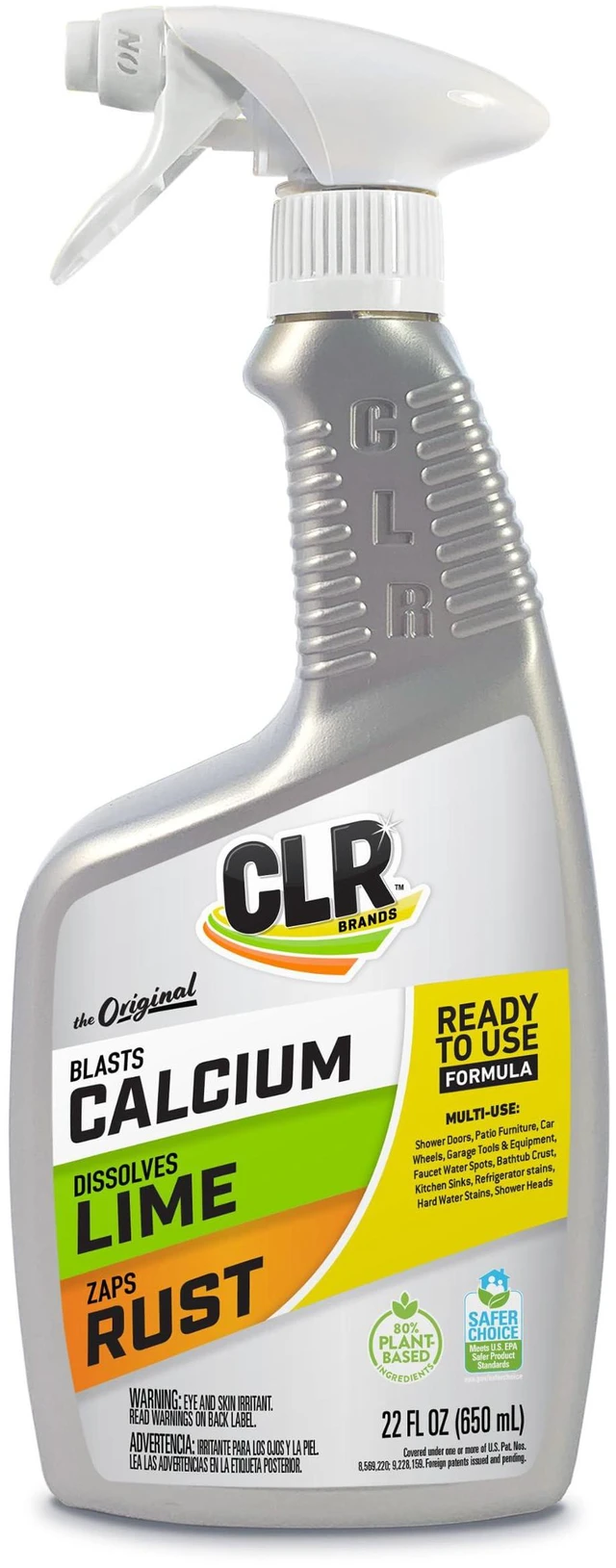 Main image of CLR Brands Calcium Lime & Rust Remover 22oz Spray Bottle