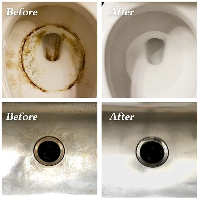 Alt view image 6 of 6 - Pumice Stone for Toilet Cleaning, 6 Pack, Hard Water Rings & Stains