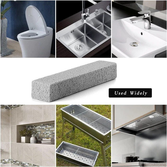 Alt view image 5 of 6 - Pumice Stone for Toilet Cleaning, 6 Pack, Hard Water Rings & Stains
