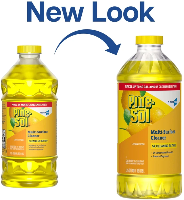 Alt view image 5 of 6 - CloroxPro Pine-Sol Multi-Surface Cleaner, Lemon Fresh, 40 fl oz