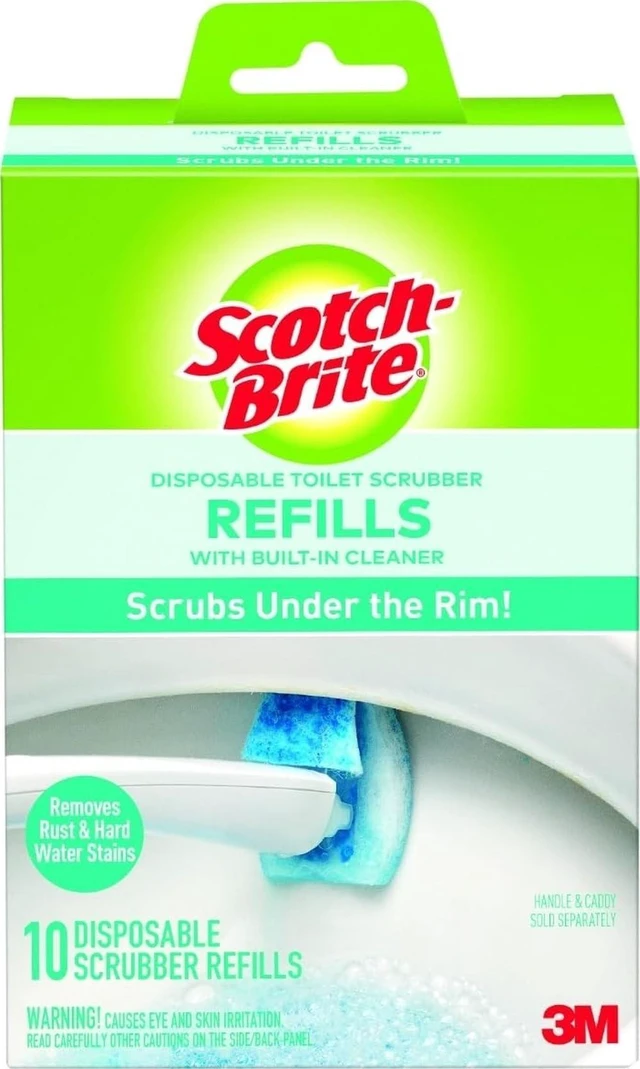 Main image of Scotch-Brite Disposable Toilet Scrubber Refills 10 Pack